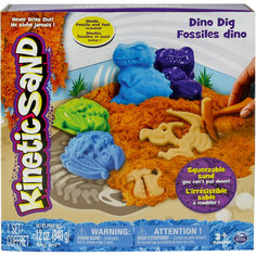 Песок для лепки Kinetic Sand. Игровой набор c формочками, 340 грамм