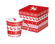 Кружка в подарочной коробке magic christmas Alessi