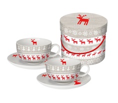 Набор чашек для капучино "Magic christmas" Alessi