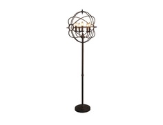 Напольная лампа "Iron Orb Floor Lamp" Gramercy