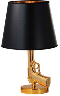 Настольная лампа "Flos - Bedside Gun Gold" DG