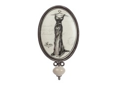 Декоративный настенный крючок "Glamour" DG