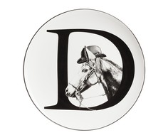 Тарелка "Alfabeto D" DG