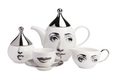 Чайный сервиз "Пьеро Форназетти Faces Silver" DG