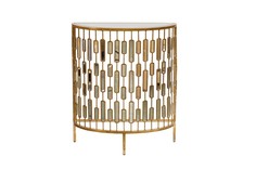 Консоль с зеркальными вставками Garda Decor