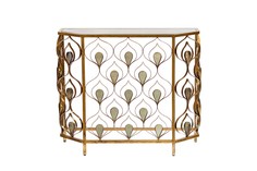 Консоль с зеркальными вставками Garda Decor