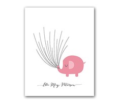 Постер "Pink elephant" DG