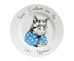 Тарелка "These Cookies are the Cats Pyjamas" DG