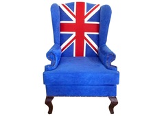 Каминное кресло "Union Jack classic" DG