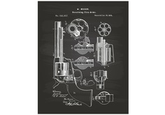 Постер "Revolving fire arms 1875" Colibri