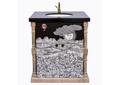 Тумба с раковиной "Лина", версия "Старый город" Object Desire