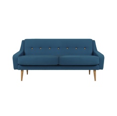 Трехместный диван "Одри M BLUE" Vysotka Home