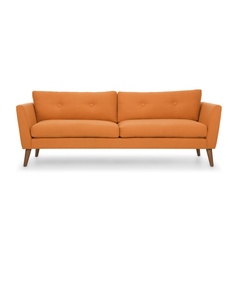 Трехместный диван "Хадсон L ORANGE" Vysotka Home