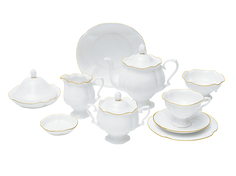 Сервиз чайный   "Золотая лента" Императорский Фарфоровый Завод
