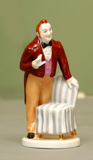 Скульптура "Чичиков" Императорский Фарфоровый Завод