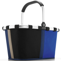 Корзина "Carrybag patchwork royal blue" Reisenthel