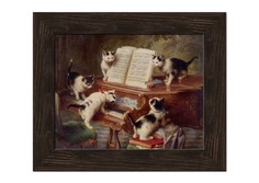 Картина Карл Рейхерт "Музыканты" ​Muzante