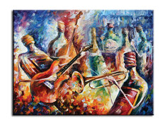 Картина "Боттл джаз 3" ​Muzante