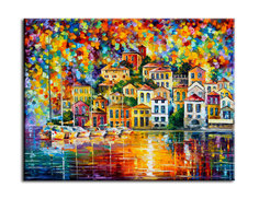 Картина "Яхты Неаполя" ​Muzante