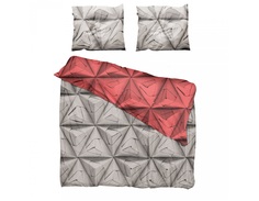 Комплект постельного белья "Оригами красный" Snurk