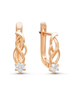 Ювелирные серьги Серебро России