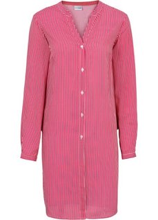 Длинная блузка в полоску (цвет белой шерсти/темно-синий ) Bonprix