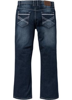 Джинсы Regular Fit Bootcut, cредний рост (N) (синий «потертый») Bonprix