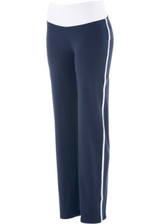 Брюки-палаццо (черный) Bonprix