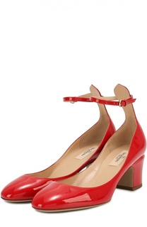 Лаковые туфли Tan-Go с ремешком на щиколотке Valentino