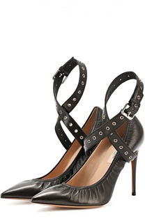 Кожаные туфли Love Latch с ремешками Valentino