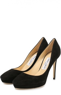 Замшевые туфли Hope 100 на шпильке Jimmy Choo