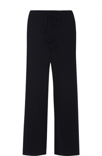 Кашемировые брюки прямого кроя с эластичным поясом Victoria Beckham