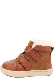 Комбинированные ботинки с застежками велькро UGG Australia