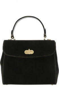 Сумка Medium Tiffin из бархата Ralph Lauren