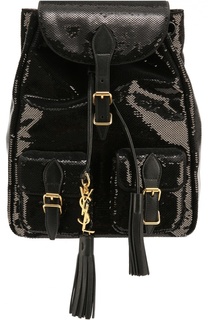 Рюкзак Festival с вышивкой пайетками Saint Laurent
