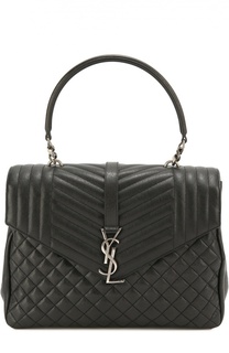 Сумка Monogram Envelope large из стеганой кожи Saint Laurent