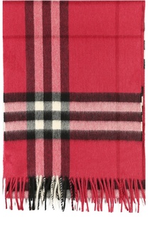 Шарф из кашемира в клетку Burberry