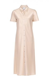 Платье-рубашка прямого кроя с коротким рукавом DKNY