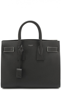Сумка Sac De Jour Small с контрастной отделкой Saint Laurent