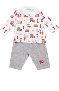 Пижама из хлопка Kissy Kissy