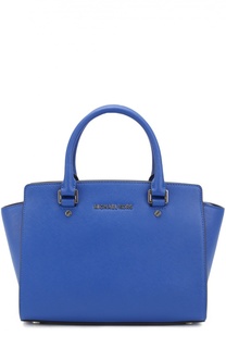 Сумка Selma Medium из сафьяновой кожи Michael Michael Kors