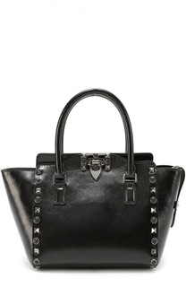 Сумка-тоут Rockstud Noir Valentino