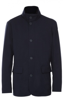 Шерстяной френч с воротником-стойкой Z Zegna