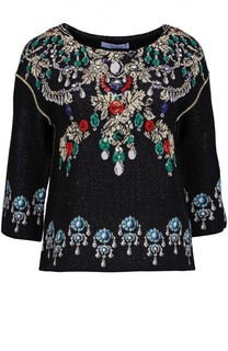 Вязаный свитер Blumarine