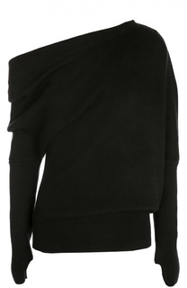 Кашемировый пуловер асимметричного кроя Tom Ford