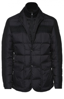 Стеганый пуховик Ardenne на молнии с отложным воротником Moncler