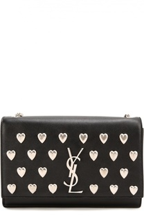 Сумка Monogram с заклепками в виде сердец Saint Laurent