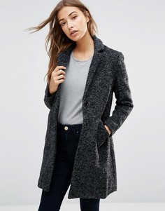 Фактурное пальто Sugarhill Boutique Layla - Серый