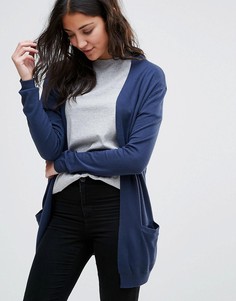 JDY Tammy Pocket Cardigan - Синий