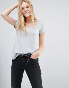 Футболка с флагом Hilfiger Denim - Серый